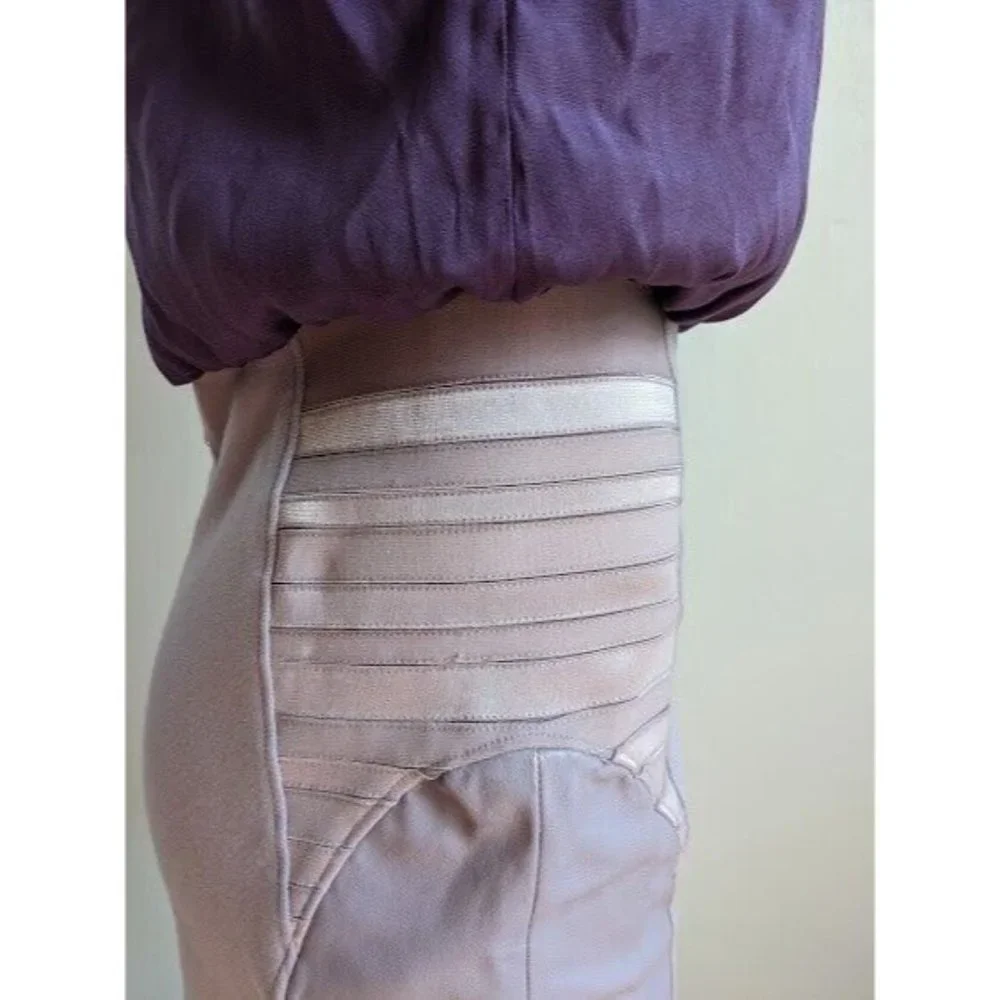 Alice + Olivia Womens Sz 4 Combo Top Pencil Skirt Dress Purple Pink Sleeveless - Picture 5 of 11